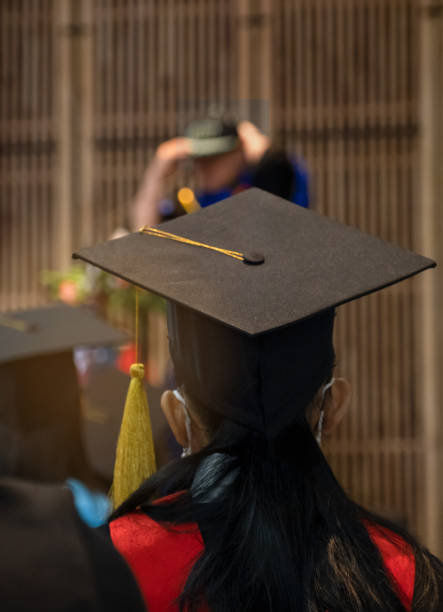 istock University graduation degree caps during ceremonies on commencement day 1633331519