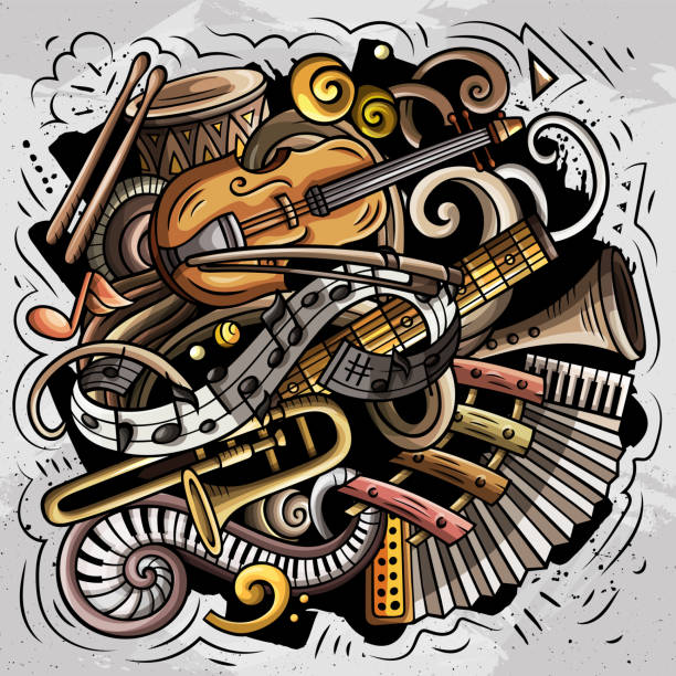 480+ Clip Art Of A 3d Music Note Stock Illustrations, Royalty-Free