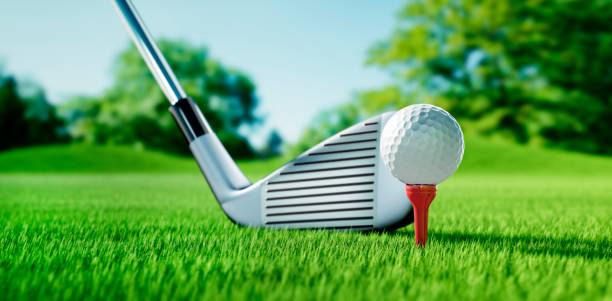 istock Sunny Golf Close Up Motive 1633426354
