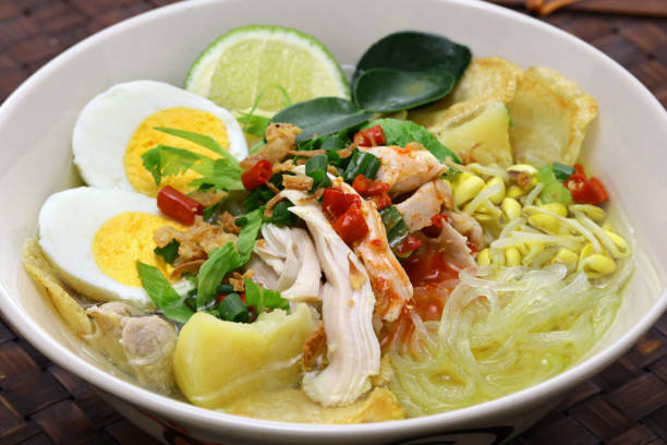 istock Soto Ayam, an Indonesian chicken noodle soup 1633450920
