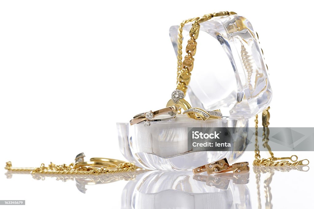 Joias - Foto de stock de Diamante - Pedra preciosa royalty-free