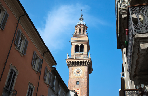 Italy, Piedmont, Monferrato, Casale Monferrato, the Civic Tower