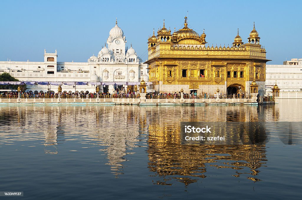 Tagsüber Blick auf die Golden Tempel - Lizenzfrei Goldener Tempel - Amritsar Stock-Foto