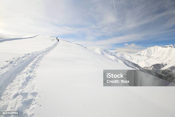 Photo libre de droit de Couple Dalpiniste En Hiver banque d'images et plus d'images libres de droit de Neige - Neige, Exploration, Liberté