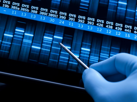 DNA test sequence for research and science