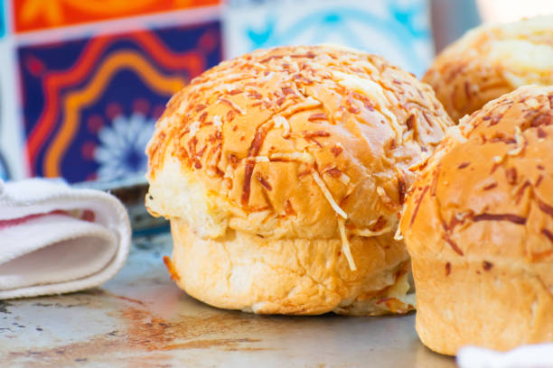 istock Handcrafted Gourmet Burger Buns: Potato-Parmesan Delight 1633543751
