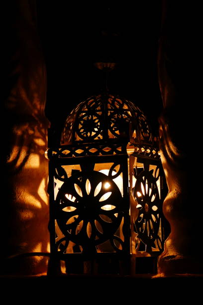 istock Moroccan metal lamp 1633556515