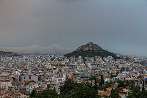 Athens from Akropolis, Greece