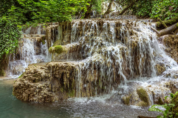 istock Krushuna Waterfalls panorama, Lovech, Bulgaria 1633650598