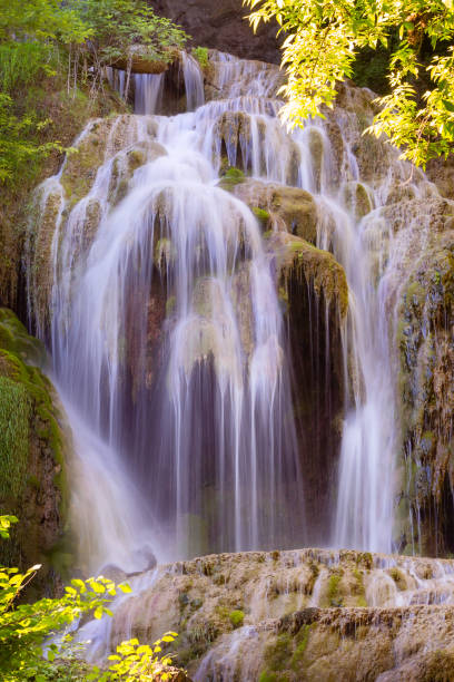 Krushuna Waterfalls panorama, Lovech, Bulgaria