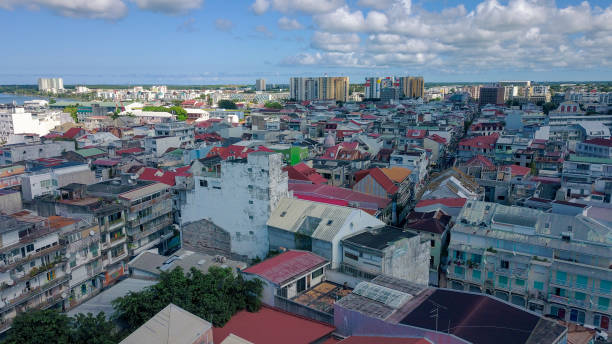 istock Aerial View to the Pointe-a-Pitre central streets 1633667514