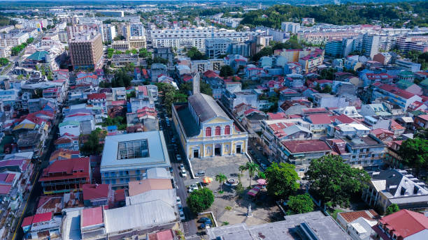 istock Aerial View to the Pointe-a-Pitre central streets 1633669743