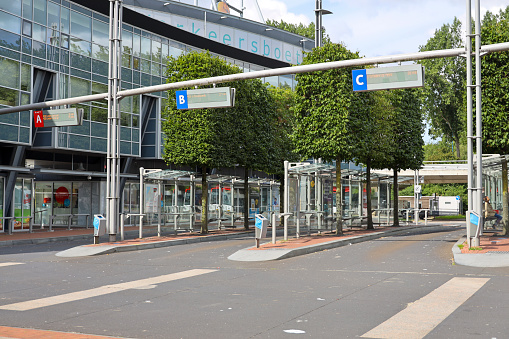 busstation Zoetermeer Centrum West for regional and local buses  in the Netherlands