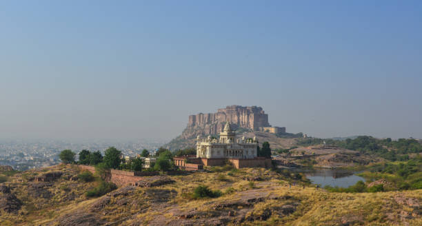istock Mehrangarh Fort and Jaswant Thada 1633761593
