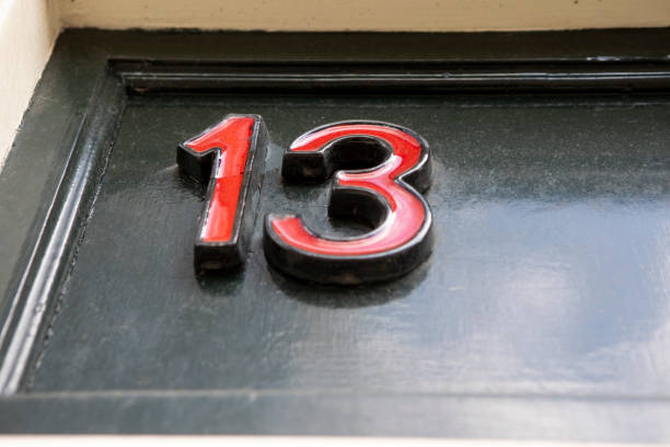 istock House number 13 sign 1633856953
