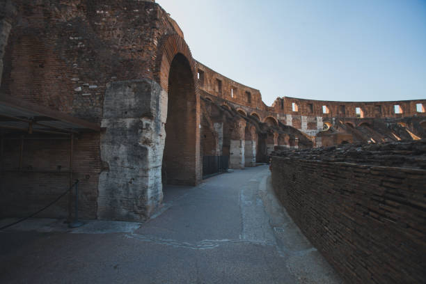 istock Views from the Colosseum in Rome, Italy 1633897724