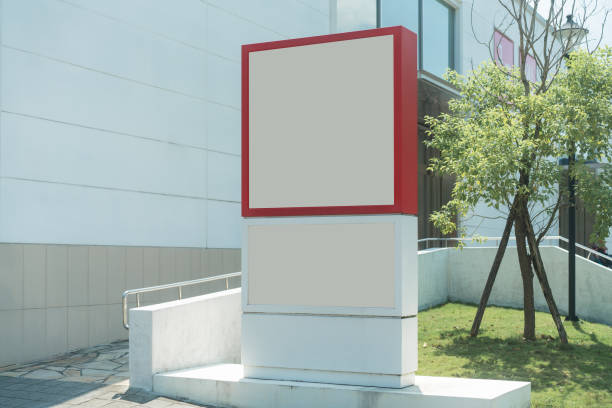 istock signboard, can Advertisement for display or montage product or business. 1633981304