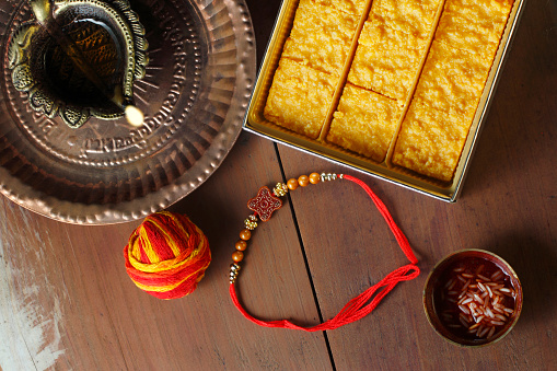 Rakhi is a traditional Hindu festival celebrated in India and among Indian communities worldwide. It is a special occasion that symbolizes the bond of love and protection between brothers and sisters.