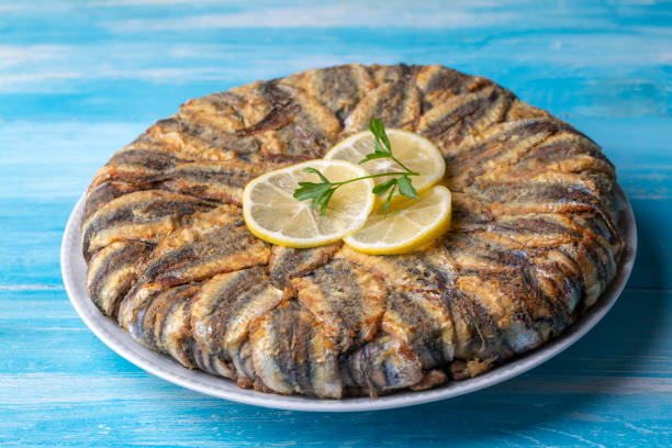istock Anchovy pilaf(hamsi pilav), Turkish cuisine, Black Sea specialty (Turkish name; hamsili pilav) 1634086818