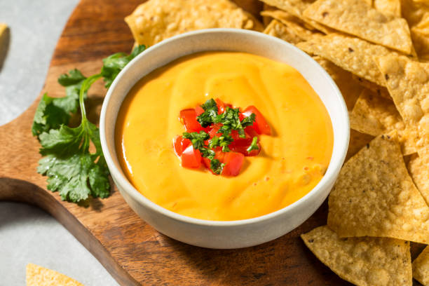 istock Warm Homemade Cheesy Queso Dip 1634168438