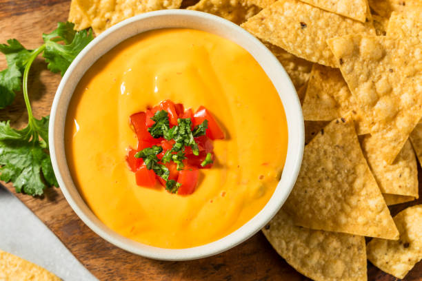 istock Warm Homemade Cheesy Queso Dip 1634169514