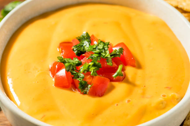 istock Warm Homemade Cheesy Queso Dip 1634169521
