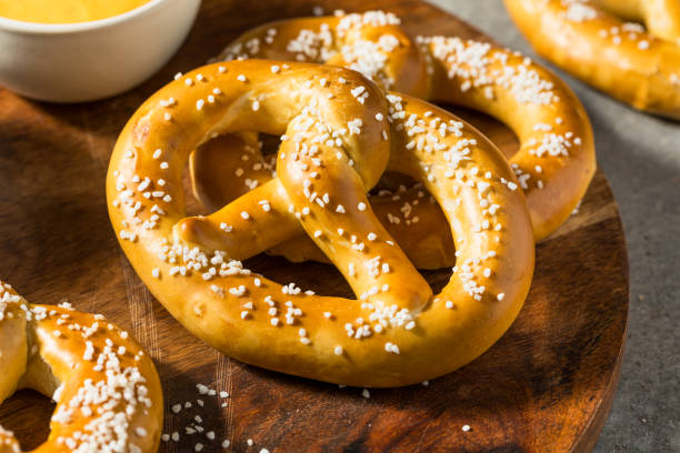 istock Warm Healthy Soft Bavarian Pretzels 1634171154