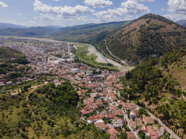 istock Views of Berat, Albania by Drone 1634194495