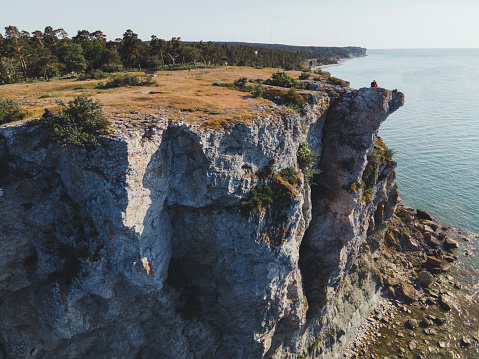 Hogklint in Gotland, Sweden by Drone