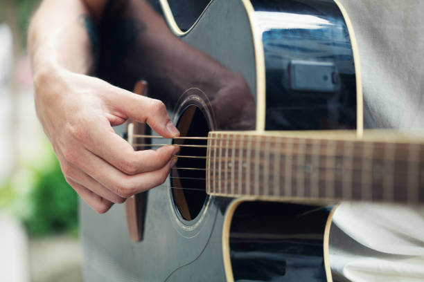istock Musician playing the guitar 1634469028
