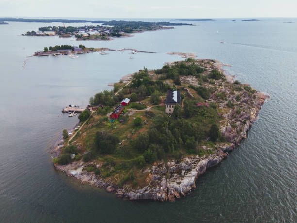 istock Helsinki Archipelago in Finland by Drone 1634472710