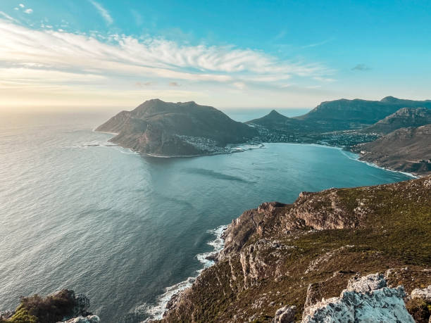 Hout Bay as viewed from Chapman's Peak, South Africa