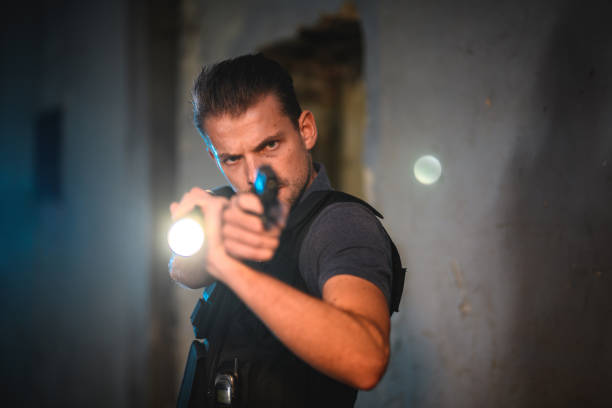 istock Caucasian Law Enforcement Official Working In A Crime Scene 1634771397