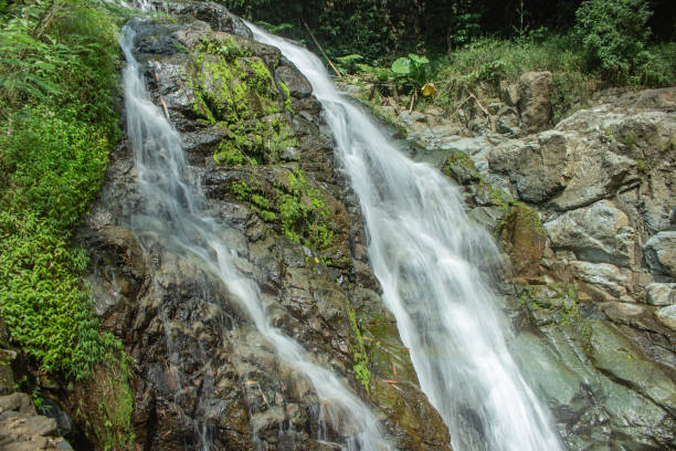 istock a view of a mini natural waterfall in Bogor 1634778837