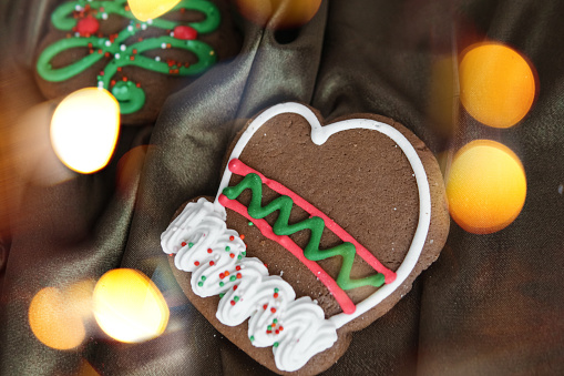gingerbread background christmas