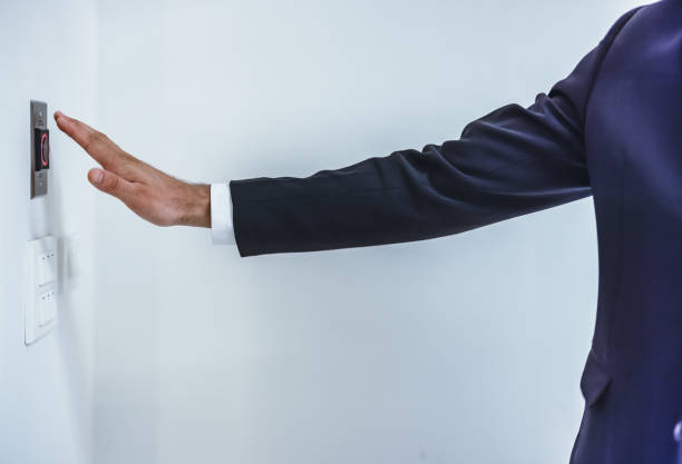 istock Confident man leads, showcasing leadership, strategic thinking, overseeing operations with laptop 1634951992