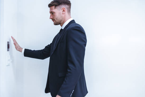 istock Confident man leads, showcasing leadership, strategic thinking, overseeing operations with laptop 1634952083