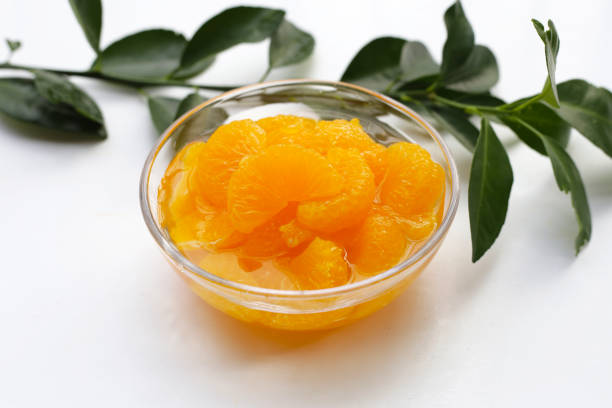 istock Mandarin orange in sweet syrup 1635023824