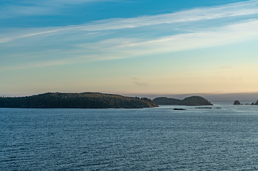 Duke of Edinburgh Ecological Reserve and Johnstone Strait Calm Water Vancouver Island, British Columbia, Canada