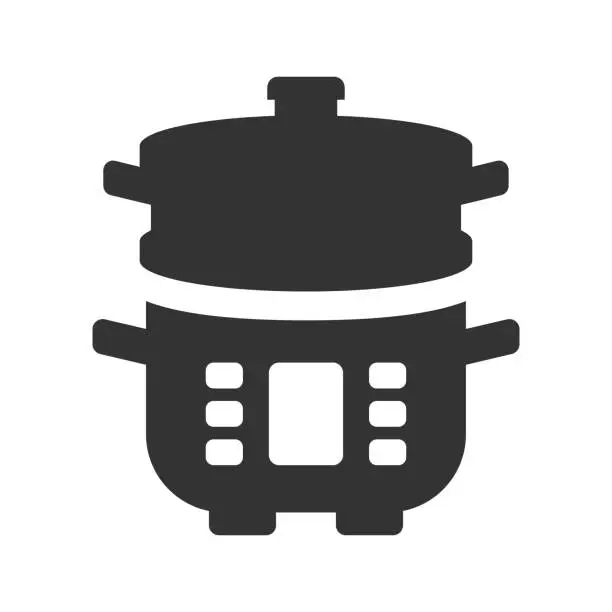 Vector illustration of Rice cooker icon