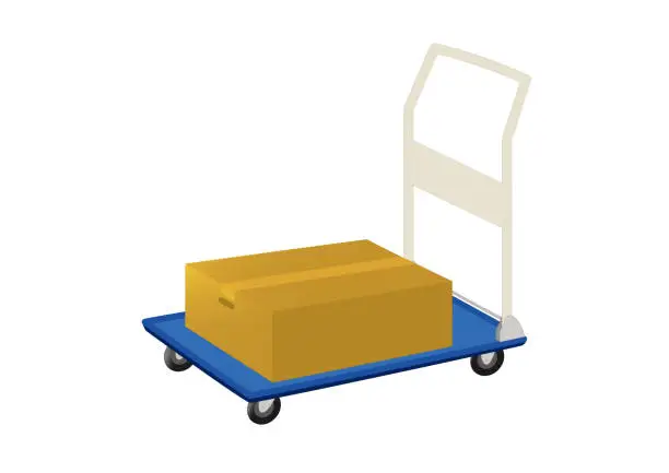 Vector illustration of trolley3