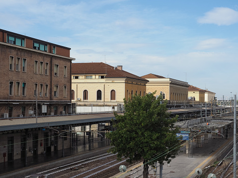 Bologna Centrale railway station in Bologna, Italy