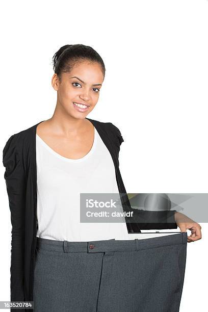 African Woman Weight Loss Stock Photo - Download Image Now - Adult, Adults Only, African Ethnicity