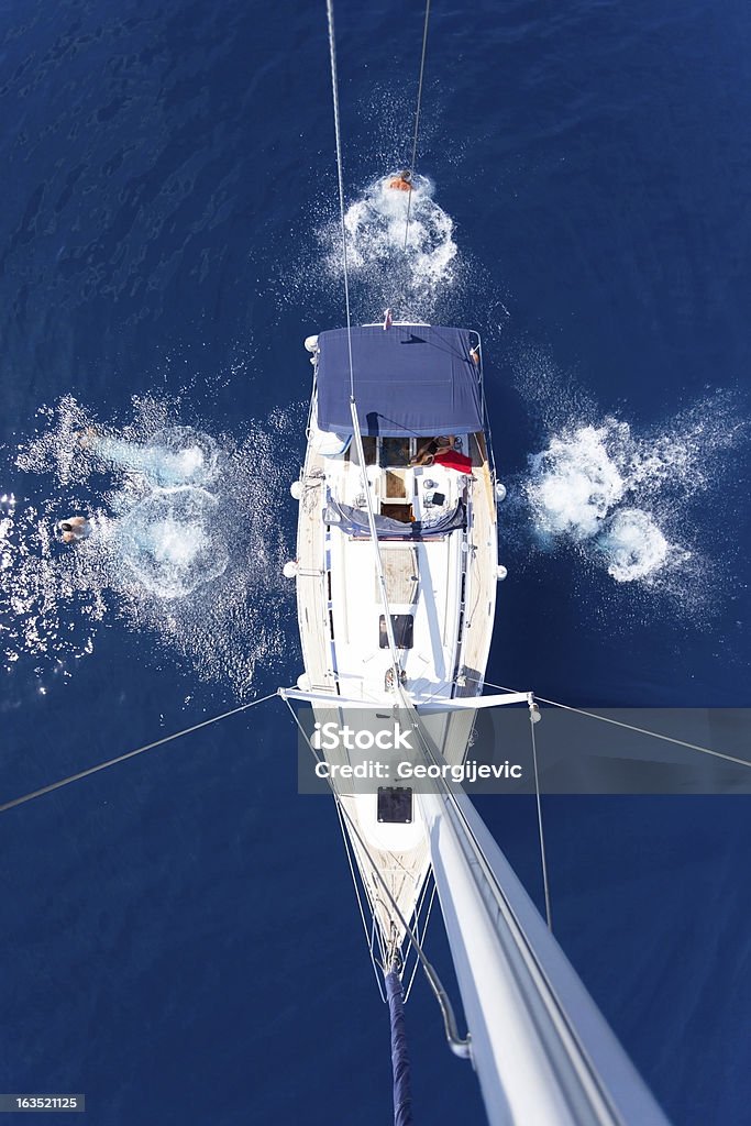 Segeln-Urlaub - Lizenzfrei Adriatisches Meer Stock-Foto
