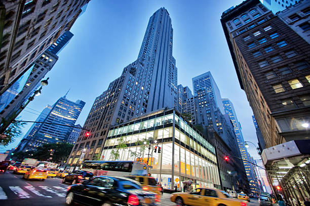 5th Avenue Traffic, Evening, New York, USA