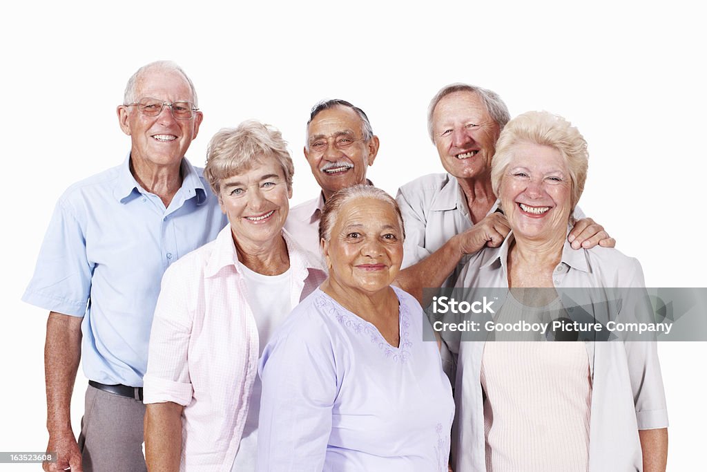 Senior souriant - Photo de Objet ou sujet détouré libre de droits