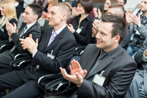 istock Business people at the seminar 163523611