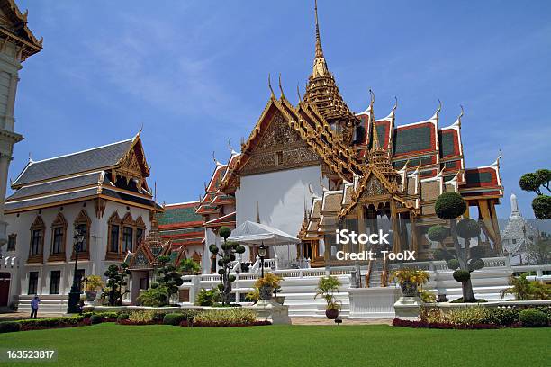 Foto de O Grand Palace Em Bangcoc e mais fotos de stock de Bangkok - Bangkok, Arte, Arte Tribal