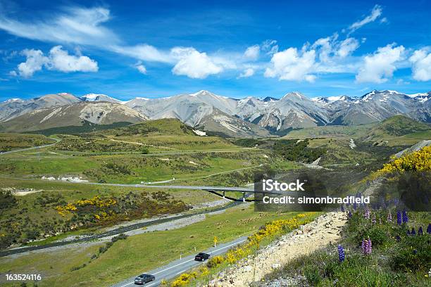 Guida Le Alpi Meridionali - Fotografie stock e altre immagini di Parco Nazionale di Arthur's Pass - Parco Nazionale di Arthur's Pass, Nuova Zelanda, Alpi Meridionali della Nuova Zelanda