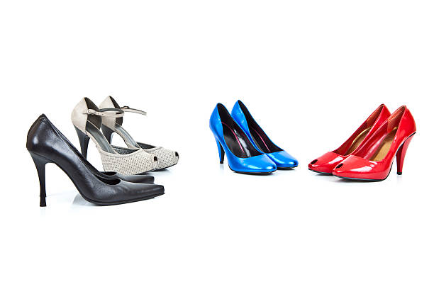 istock Coloured Women Shoes 163524133